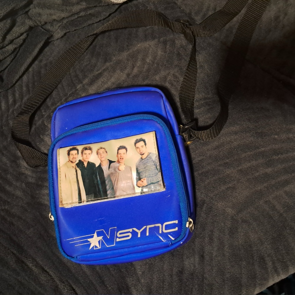NSYNC Blue Crossbody Bag collectors